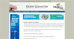 Desktop Screenshot of kredit-zajam.com